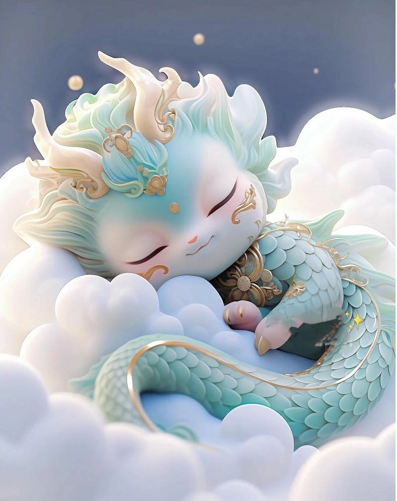 Tìm ngay mẫu rồng chibi cute 2024 nổi bật