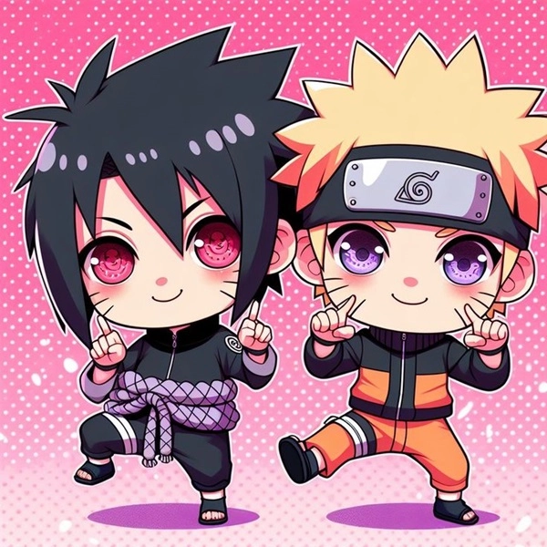 Sasuke uchiha chibi sắc lạnh và ngầu