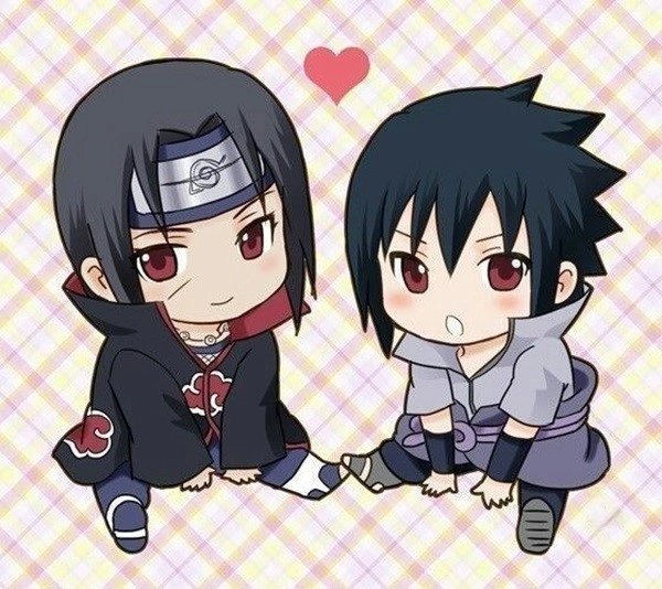 Sasuke chibi cute với nét vẽ dễ thương