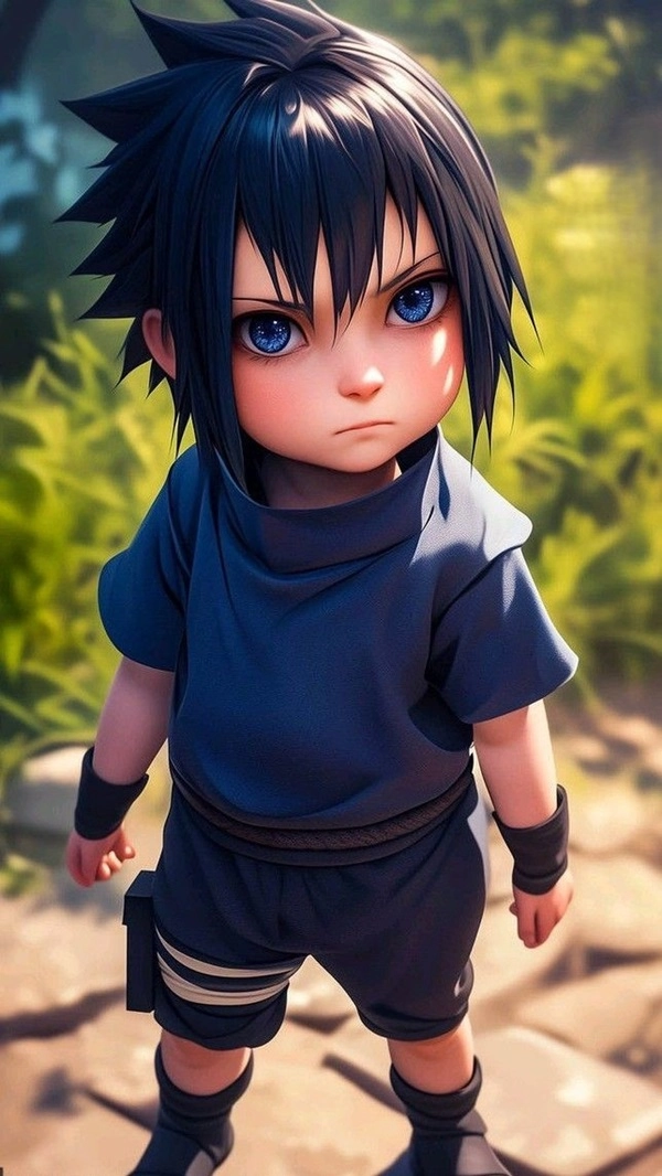 Avatar sasuke chibi đậm chất anime Nhật