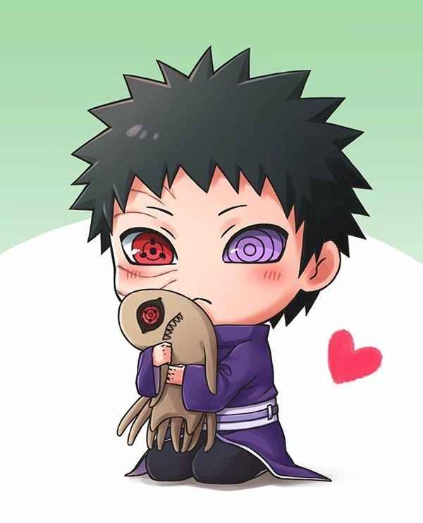 Cute naruto and sasuke chibi tình bạn dễ thương