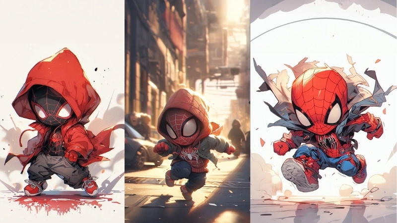 Spider man chibi là gì và tại sao gây sốt