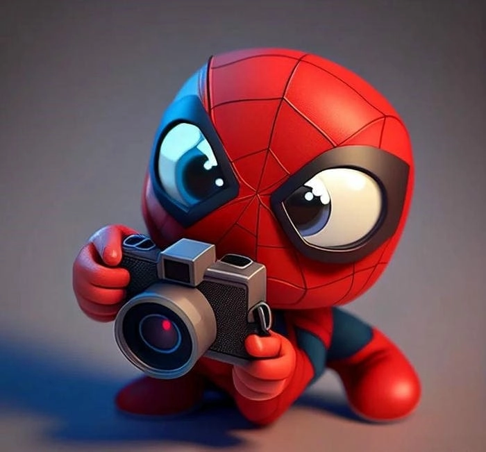 Khám phá bộ ảnh spider man chibi cực dễ thương