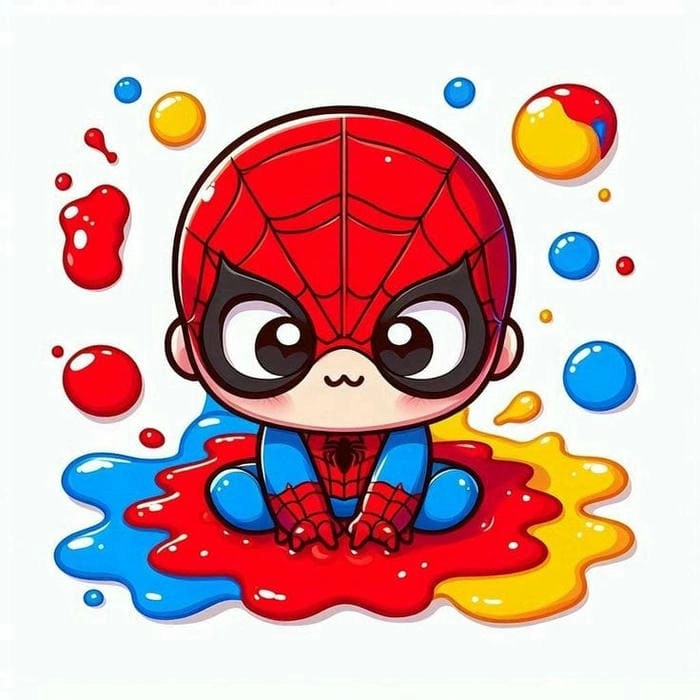 Tuyển chọn mẫu spider-man chibi đẹp mắt nhất