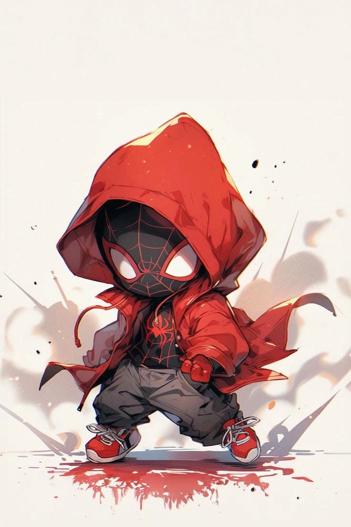 Tải ngay file spider man chibi vector chất lượng cao