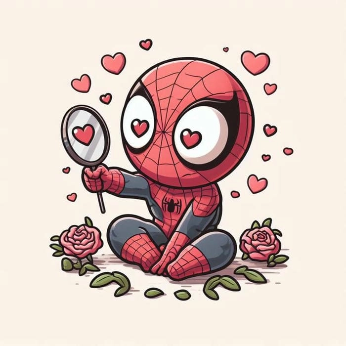 Bí quyết cách vẽ spider man chibi đơn giản