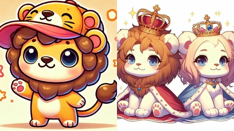 Sư tử chibi là gì khiến dân mạng phát cuồng