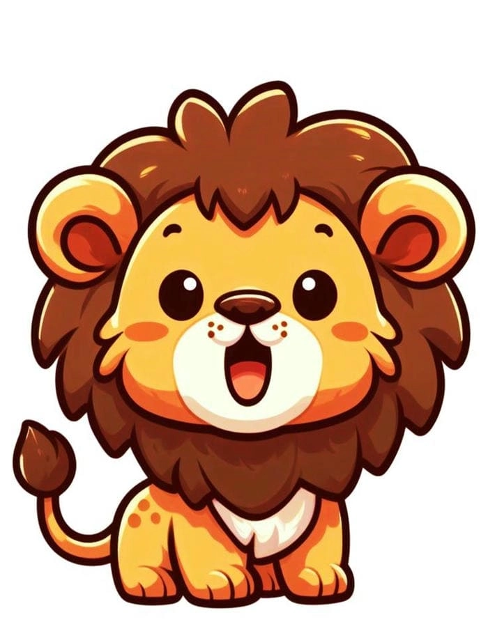 Ý tưởng vẽ cung sư tử chibi độc đáo và đẹp