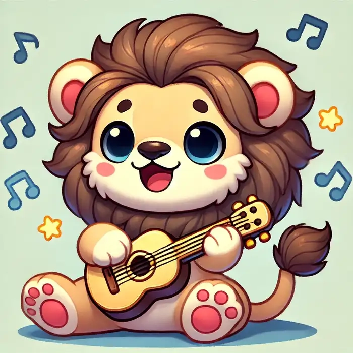 Tự học cách vẽ cung sư tử chibi đơn giản nhất