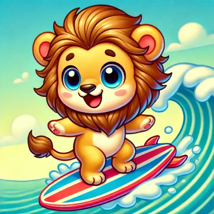 Tuyển chọn hình cung sư tử chibi nổi bật nhất