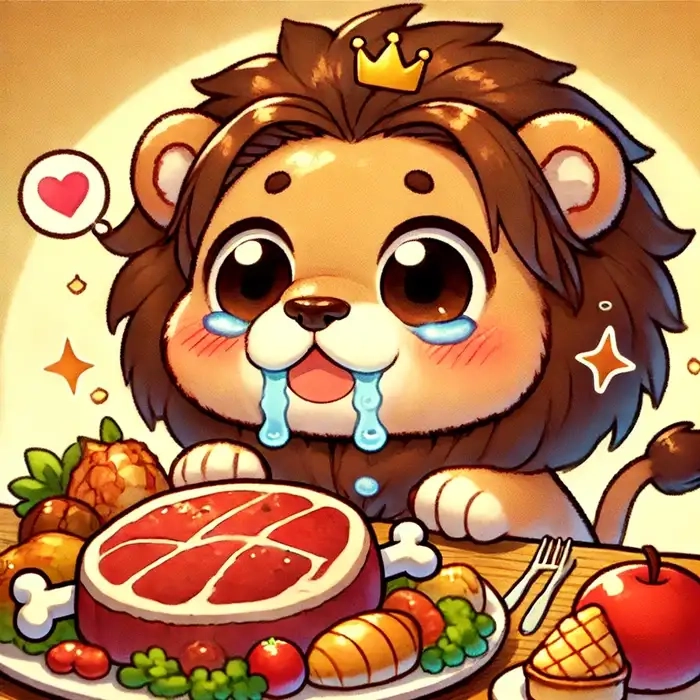 Mẫu vẽ con sư tử chibi được yêu thích nhất