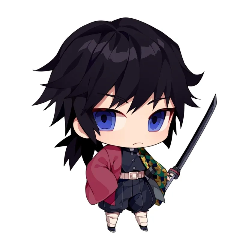 Tham khảo demon slayer tanjiro chibi drawing chi tiết