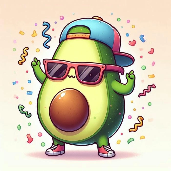 Giao diện thêm nổi bật với bơ cute chibi