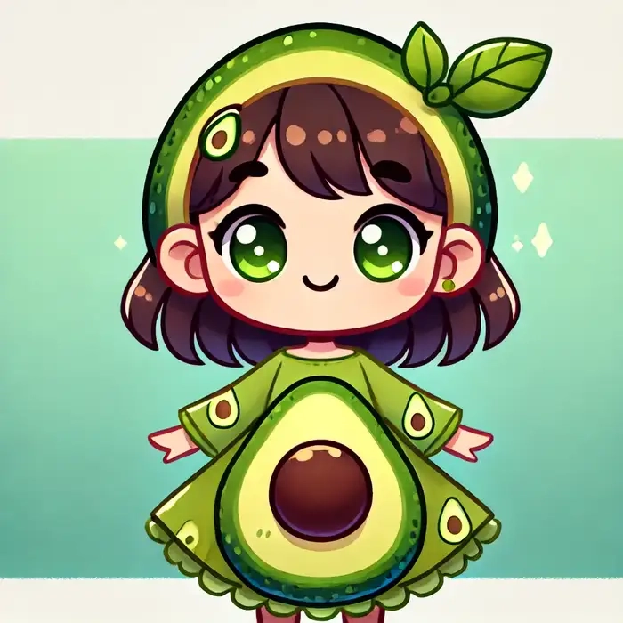 Cập nhật ngay bộ hình bơ chibi hot trend