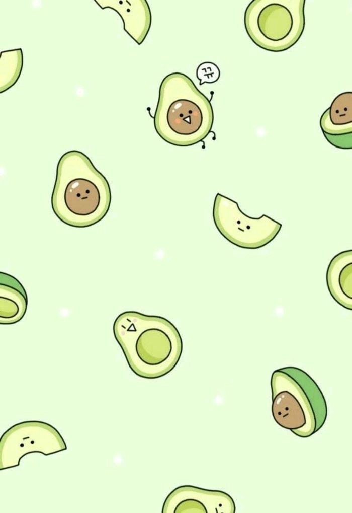 Cập nhật hot trend hình ảnh quả bơ chibi