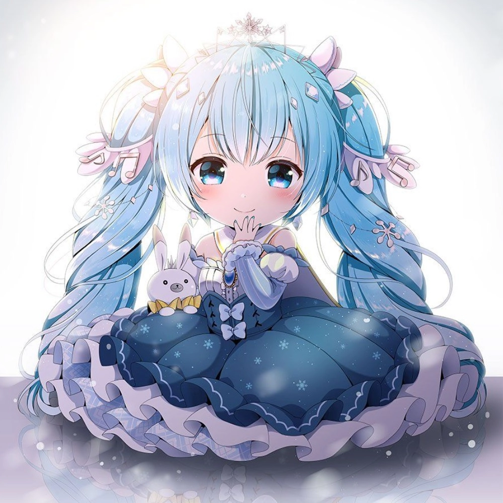 Chia sẻ mẫu vẽ tóc chibi nữ đơn giản nhất