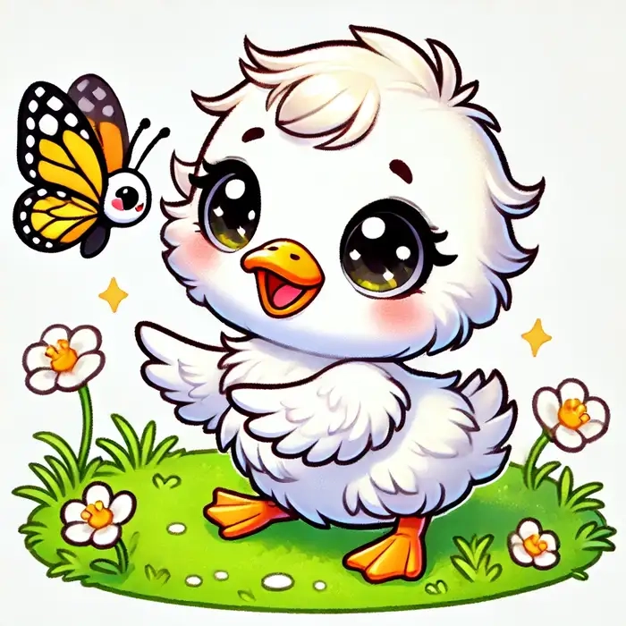 Tuyển chọn đẹp nhất về hình con vịt chibi