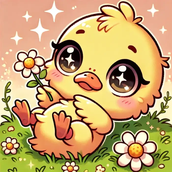 Bộ sưu tập hấp dẫn gồm ảnh vịt chibi