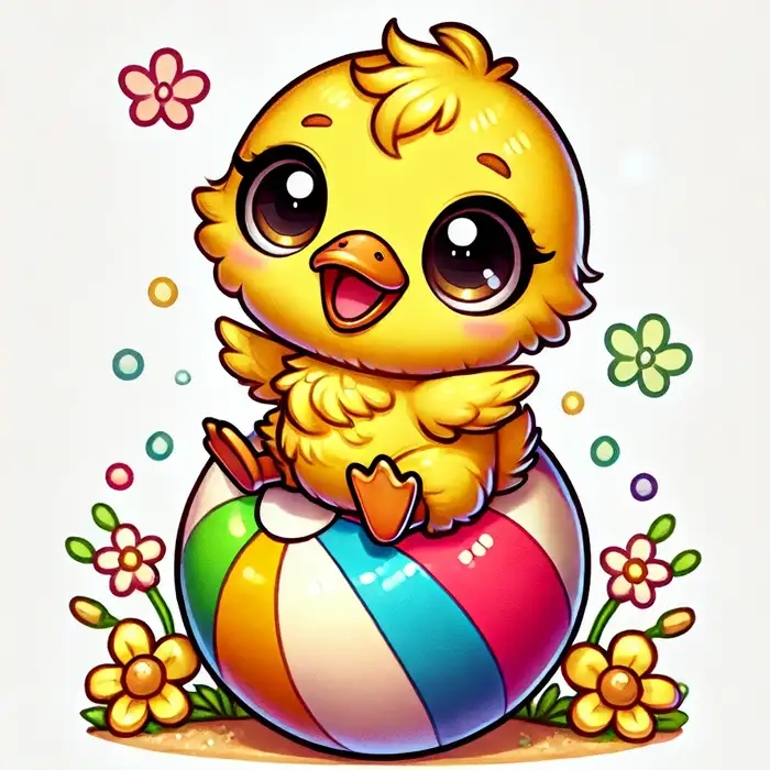 Tự học nhanh chóng cách vẽ con vịt chibi