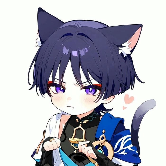 Hình wanderer chibi chuẩn moe