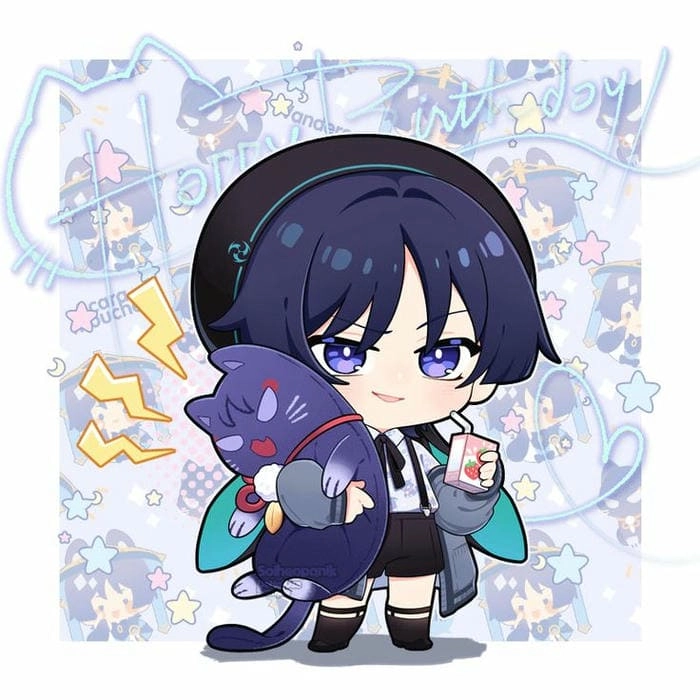 Bộ sưu tập wanderer chibi png cực nét