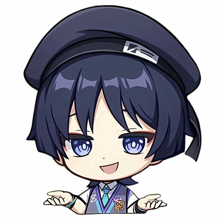 Tải về loạt wanderer chibi stickers vui nhộn