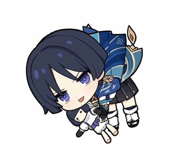 Ảnh wanderer chibi transparent background đẹp