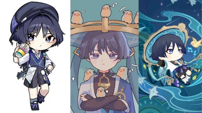 Ảnh wanderer chibi là gì?