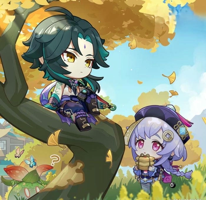 Tổng hợp genshin impact xiao chibi siêu hot