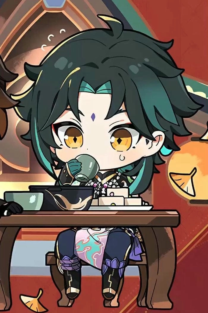 Tuyển chọn xiao chibi art đẹp mê mẩn