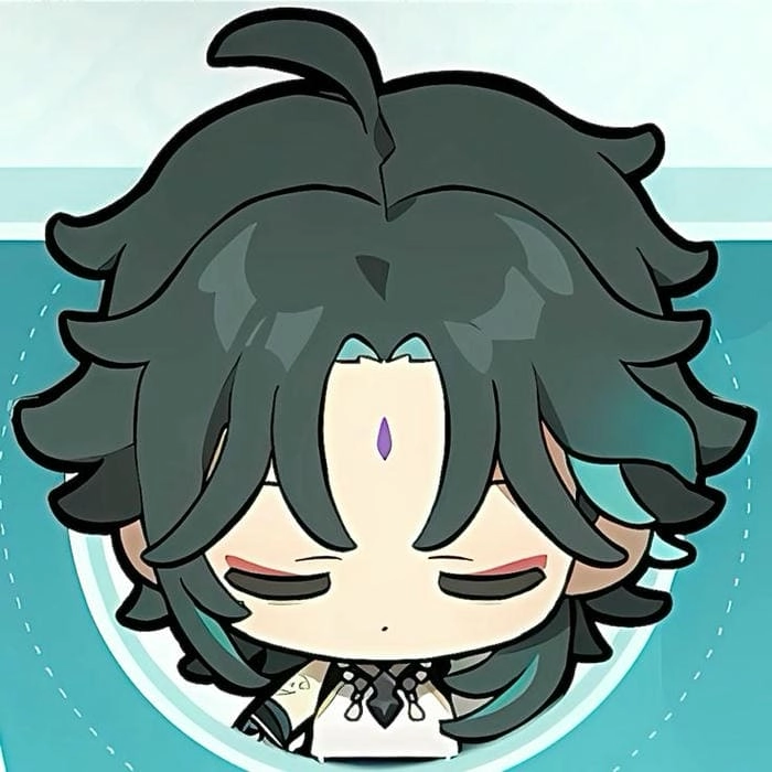 Ngắm nhìn xiao chibi drawing chuẩn nghệ thuật