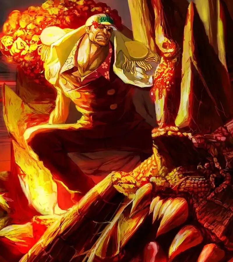 Fan tạo hiệu ứng chất cho Akainu Edit