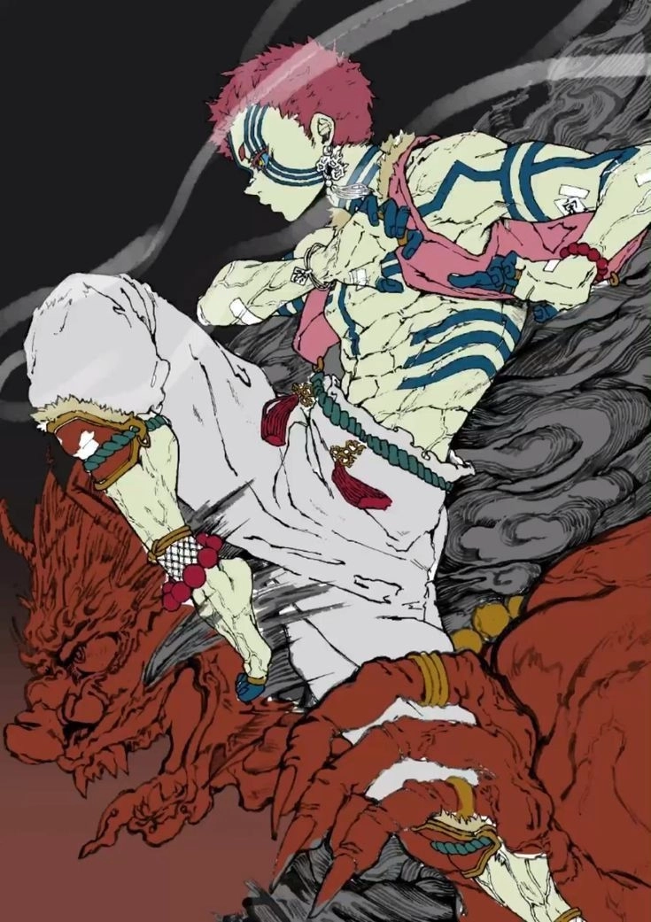 Quá khứ đáng nhớ Akaza Human Demon Slayer