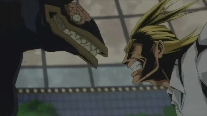 Tương tác hấp dẫn Aizawa X All Might