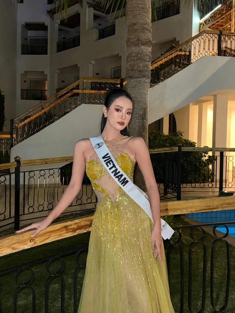 Miss grand vietnam 2023 Bùi Khánh Linh nổi bật từ đầu