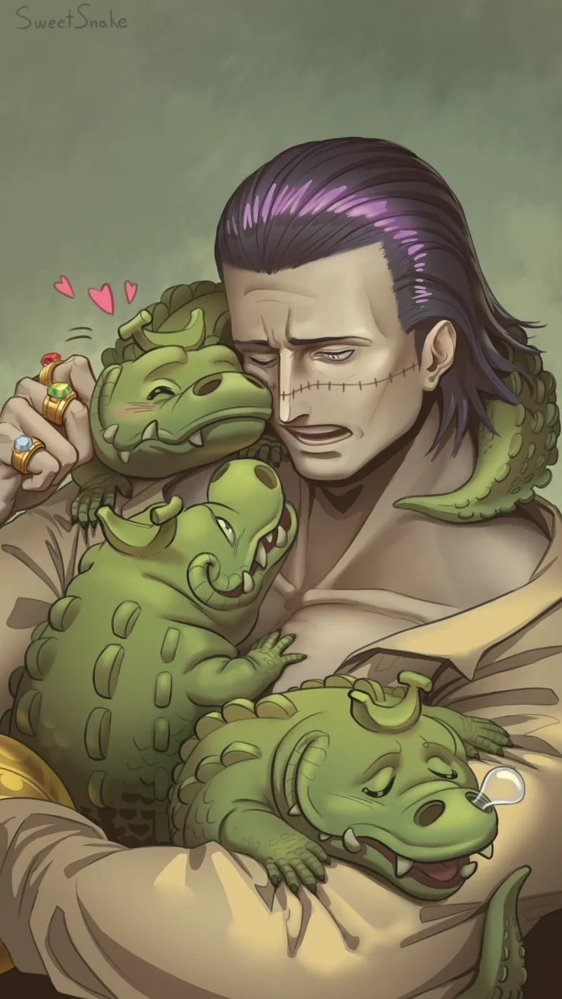 Tác phẩm Drawing of Crocodile sinh động