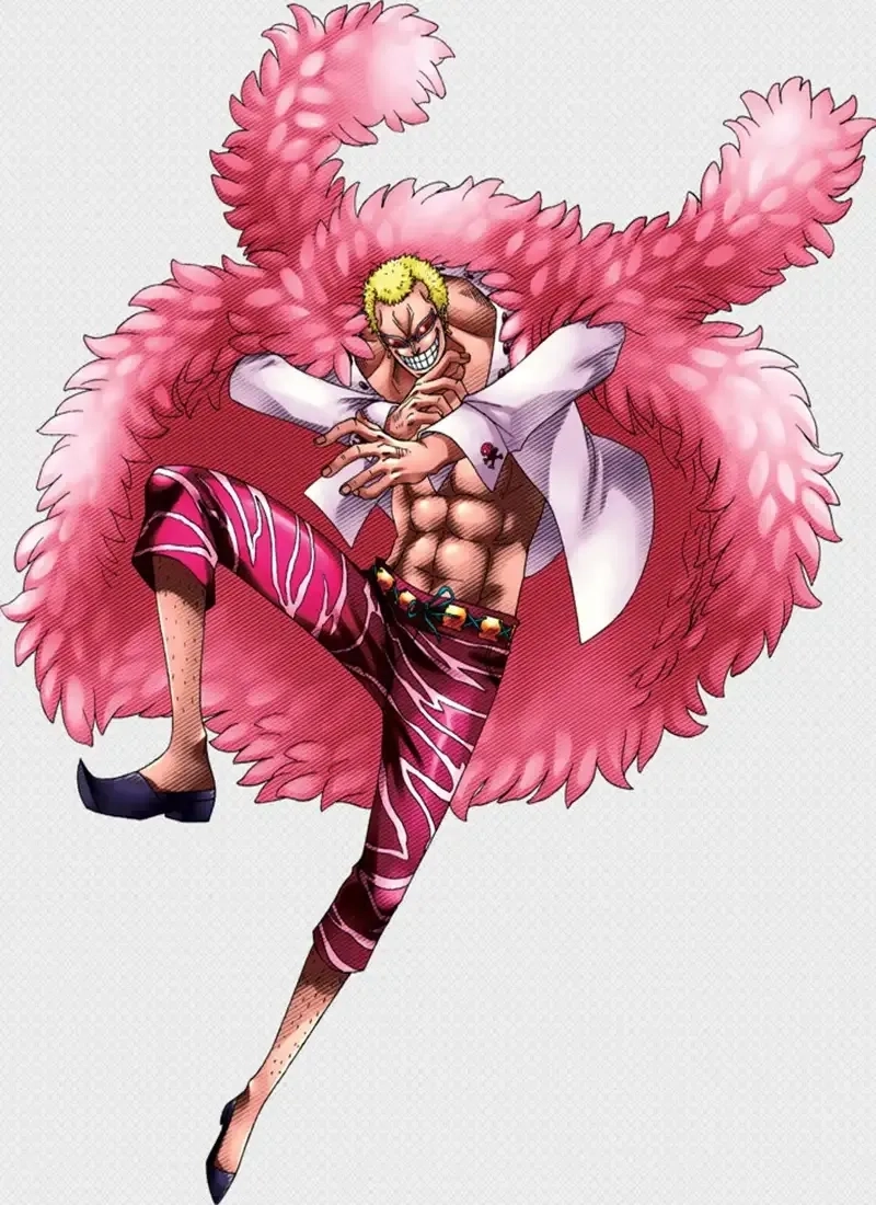 Donquixote Doflamingo manga xuất hiện đầy kịch tính