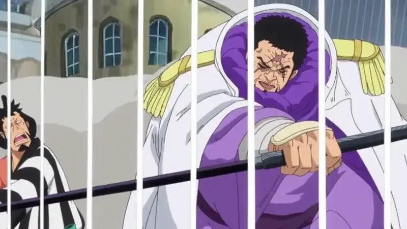 Fujitora xuất hiện đầy bí ẩn