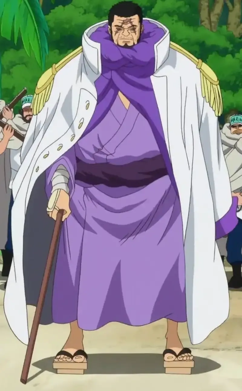 Kiếm lực mạnh mẽ của Fujitora sword