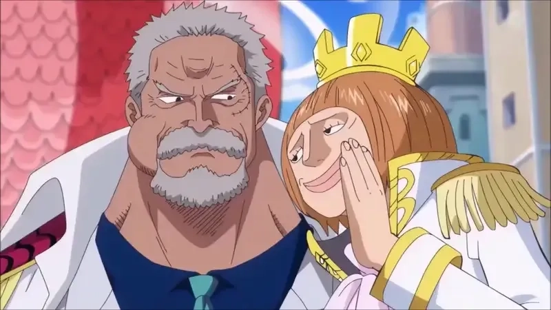 Xung đột không mong muốn Garp vs Luffy