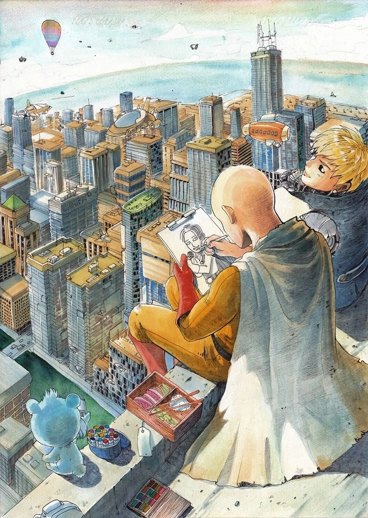 Tạo hình đáng yêu của Genos chibi