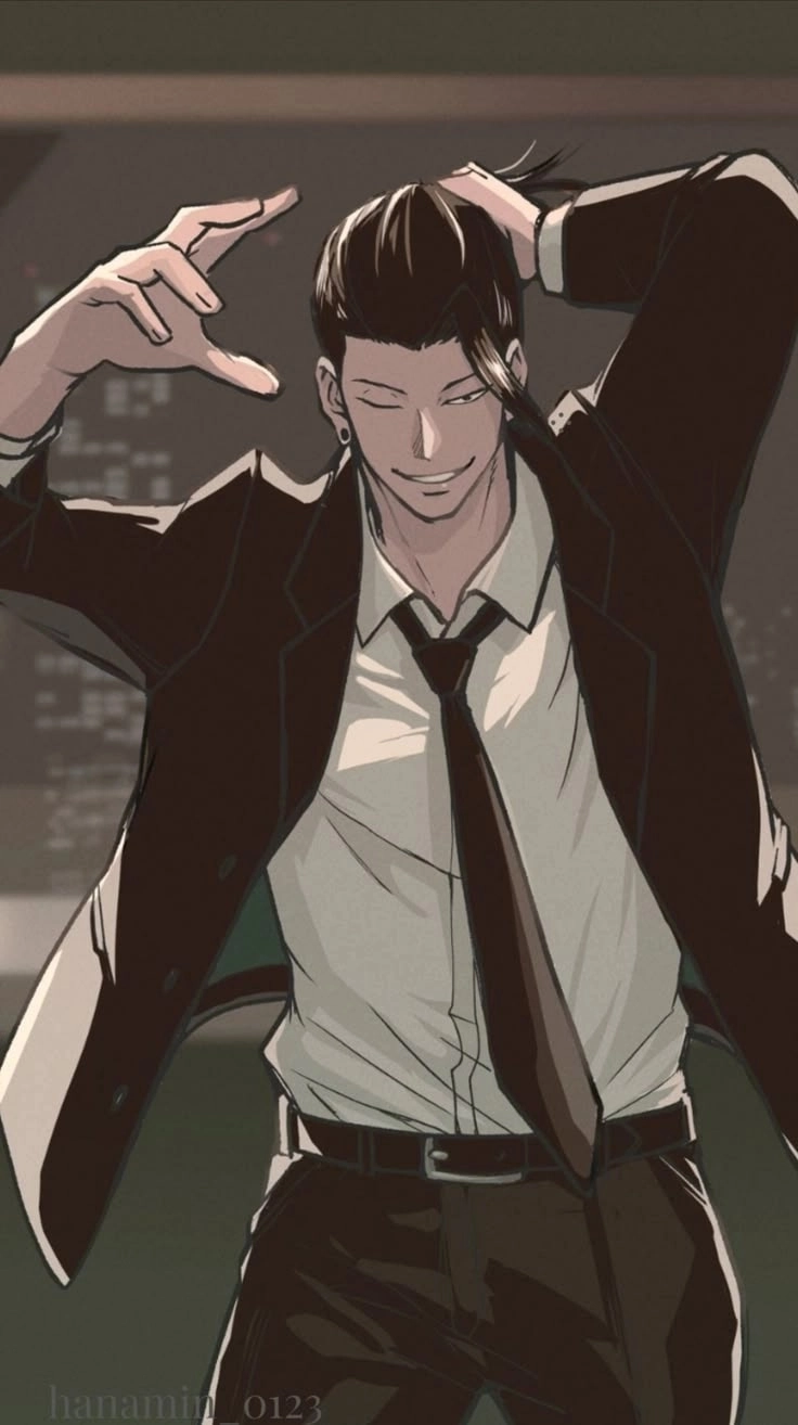 Diện mạo nổi bật Geto anime