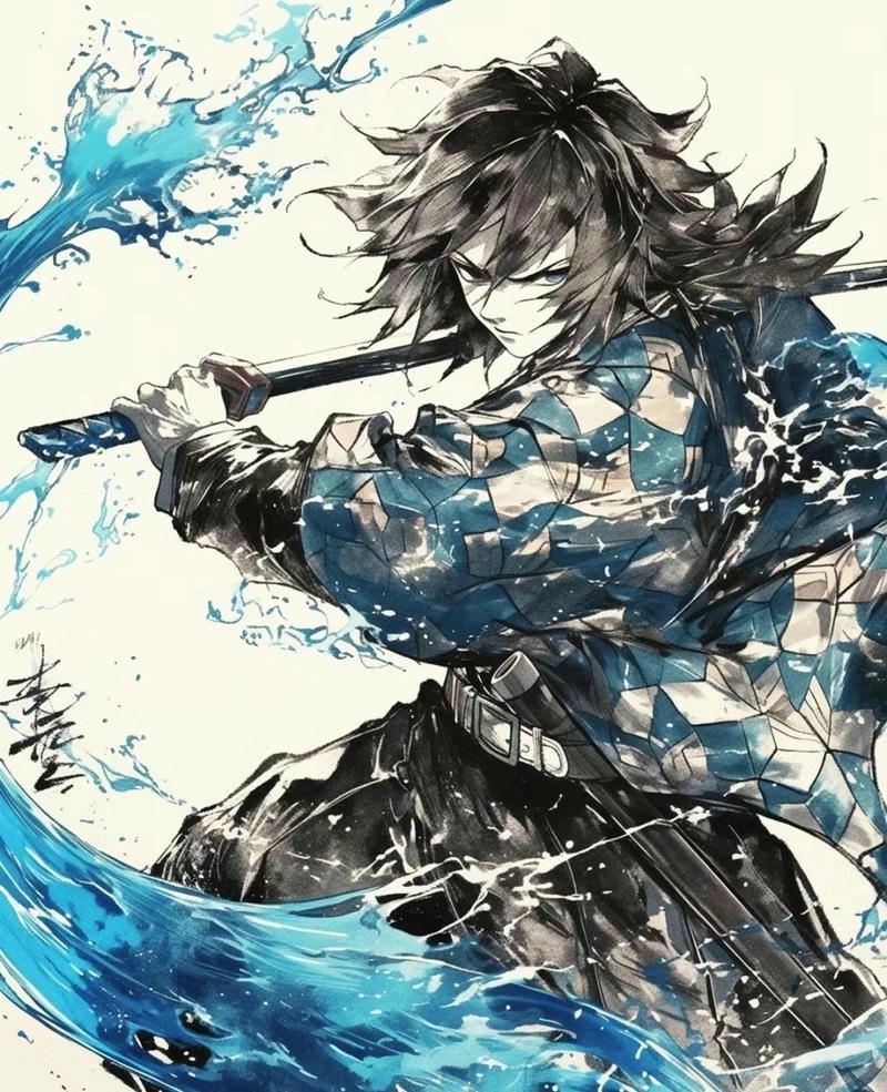 Fanart Giyuu Shinobu ngập tràn cảm xúc ngọt ngào