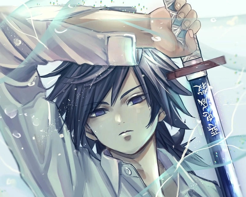 Ảnh Giyuu Tomioka Chibi dễ thương hút mắt