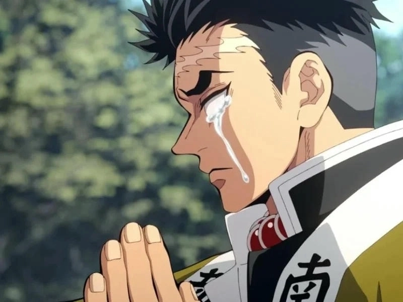 Gyomei Himejima ánh mắt kiên cường