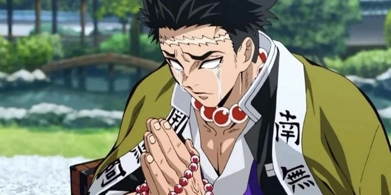 Gyomei KNY nổi bật trong các trận đánh