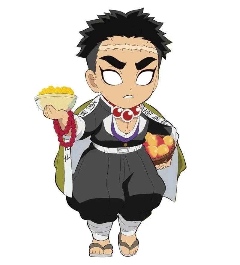 Hình Gyomei thể hiện khí chất khác biệt