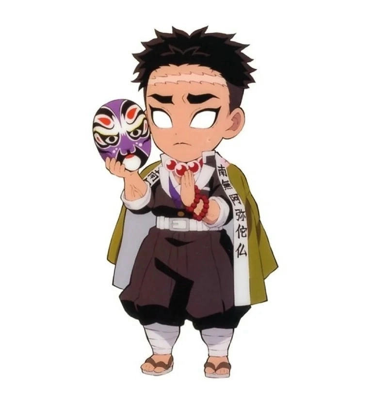 Tải ngay Gyomei chibi PNG trong suốt đẹp