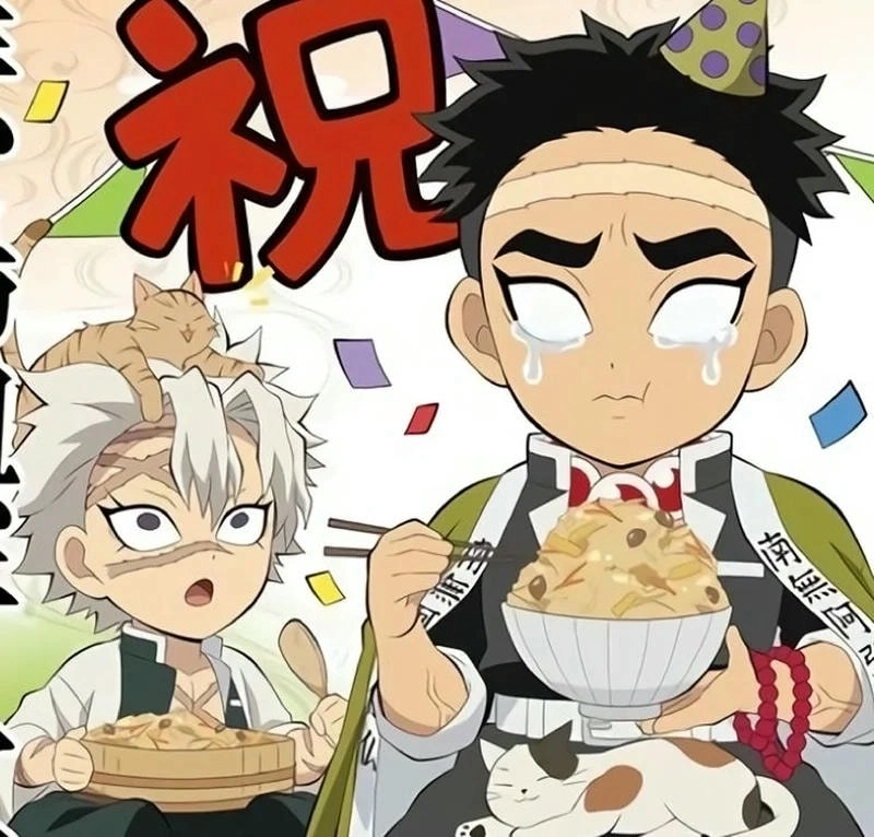 Gyomei vs Muzan anime mãn nhãn khán giả