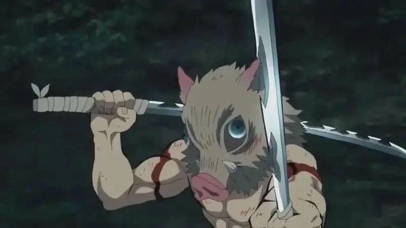 Fanart cặp đôi Inosuke x Nezuko đầy cảm xúc